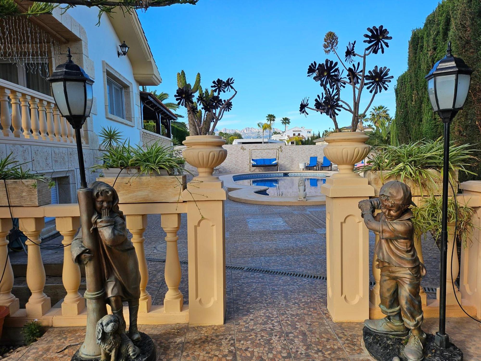 Villa Tres Palmeras En Alfaz Del Pi , Albir, Benidorm L'Alfàs del Pi Zewnętrze zdjęcie
